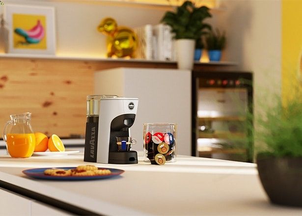 Lavazza a Modo Mio Tiny с Гаранция Кафемашина с Капсули