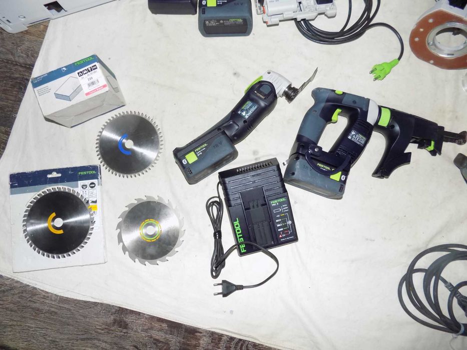 Festool HKC 55 EB , TS 55 EBQ , OF 1400 EBQ  , OSC 18 , Protool MXP 1000 E EF