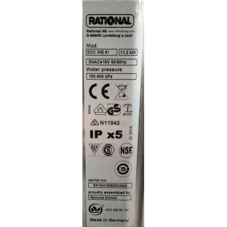 Rational SCC WE 61 SelfCooking Center 6xGN 1/1 + оригинална стойка
