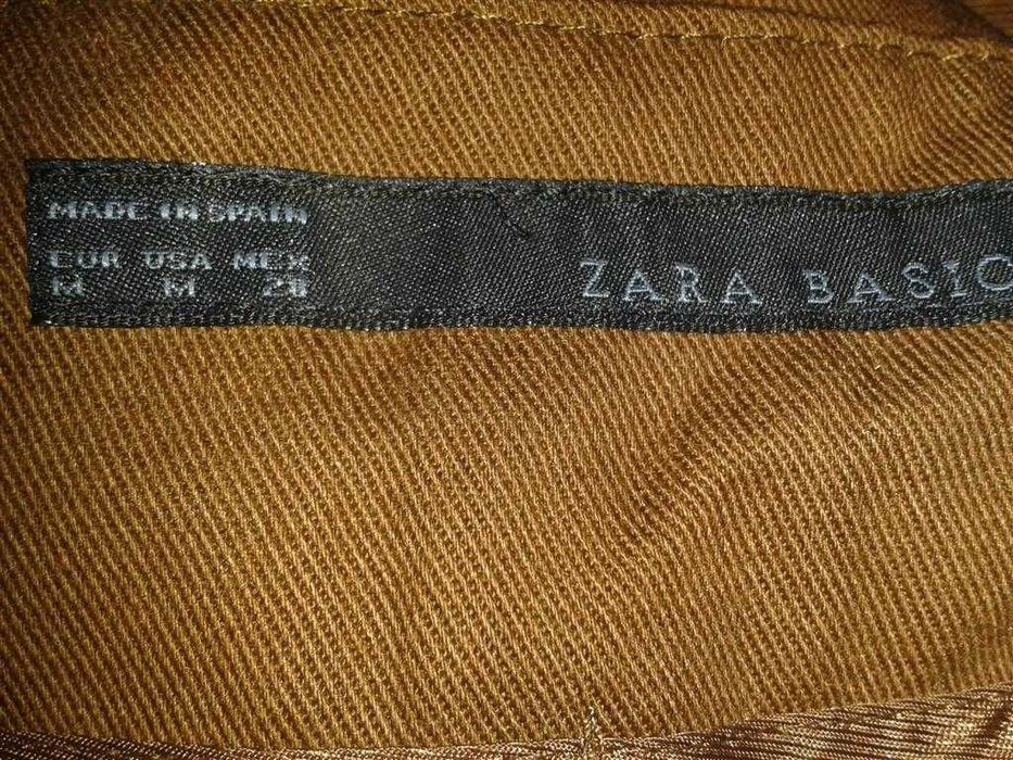 Pantaloni office Zara, maro