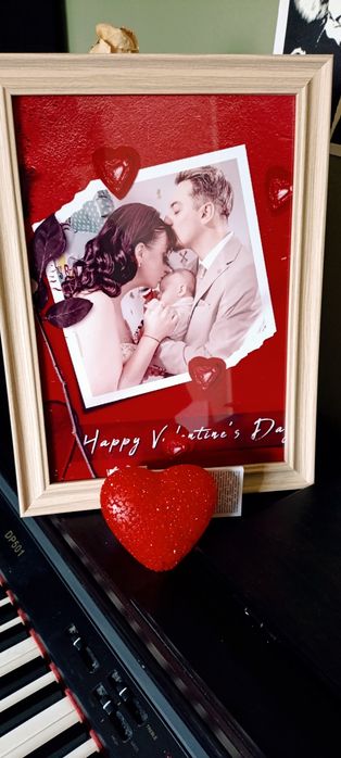 Tablouri de ziua îndrăgostiților lumânare cu led inimioare