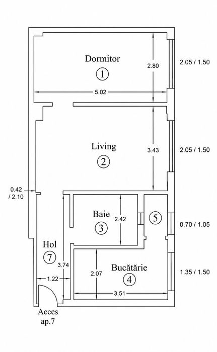 Apartament premium de vânzare – Centrul Civic, Brașov | Lângă Filarmonică
