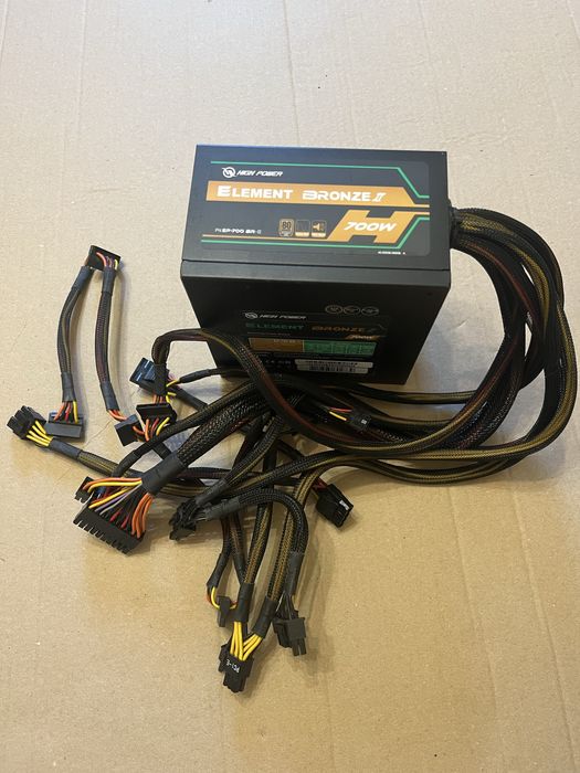 Sursă PC High Power Element Bronze II 700W 80 PLUS Bronze EP-700 BR-II ATX Gaming