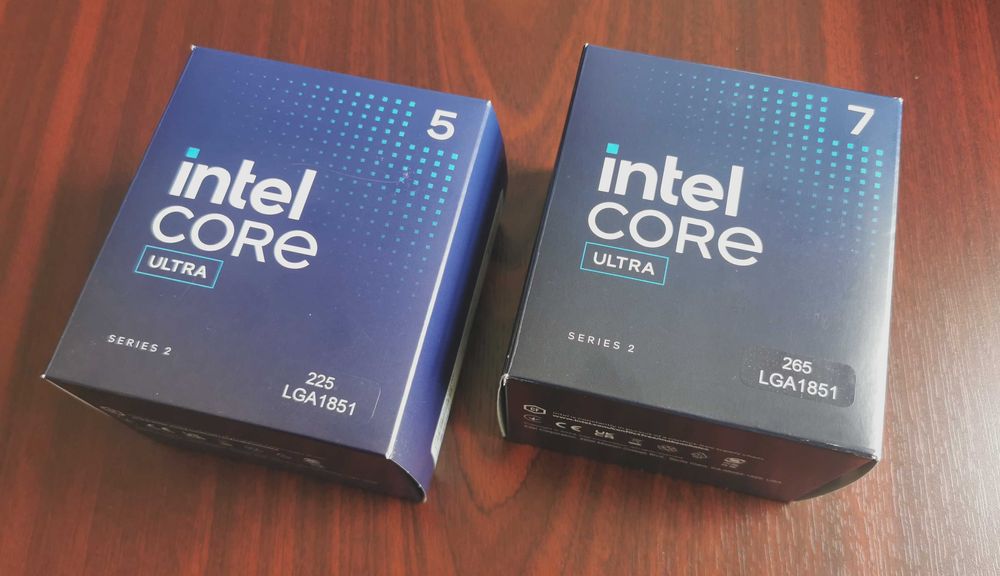 Procesor Intel Ultra 225 & 265 Series 2 (noi, garantie Ro)