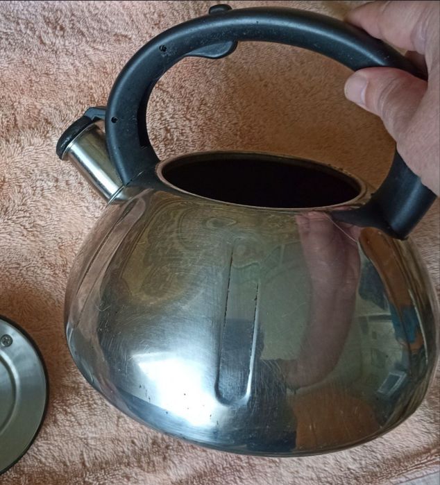Продам чайник, нержавейка, для дачи, для дома, посуда.