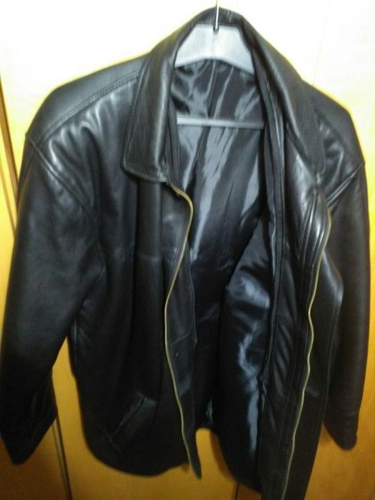 Geaca din piele de vitel - NOUA, marimea XL
