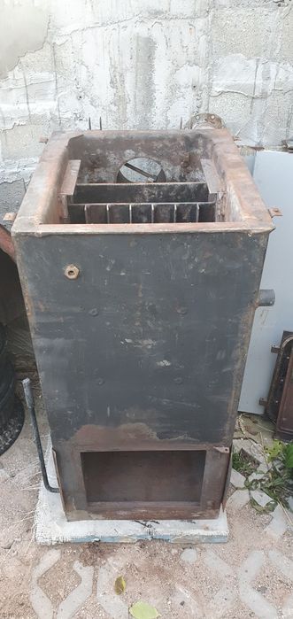 Горелка за олио , отработено масло и чехски котел Дакон 24 кв котел