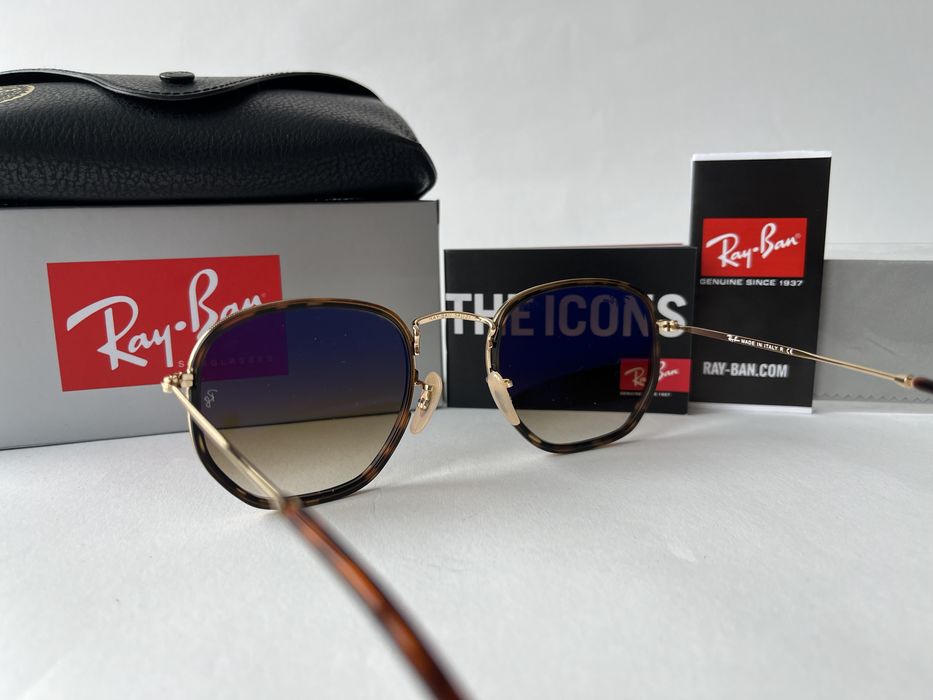 Ochelari de soare Ray Ban 3548M Hexagon Noi