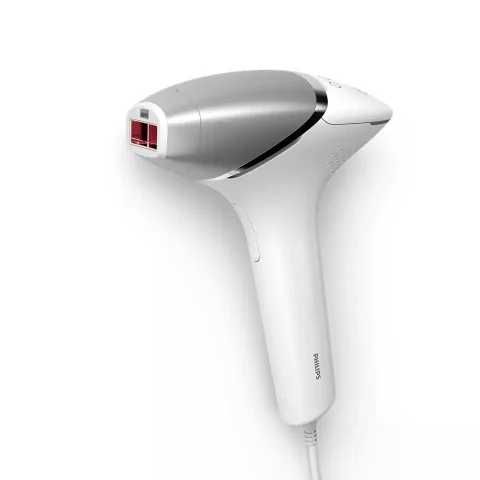 Epilator IPL Philips Lumea Seria 8000 BRI940/00, Senzor Smartskin, tehnologie SenseIQ, conectare la aplicatie, utilizare cu fir, 450.000 impusuri, etc
