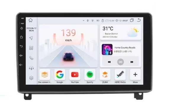 Мултимедия 9″ Android 13 за Peugeot 407 навигация CARPLAY