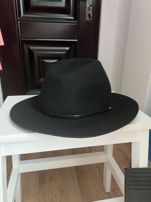 Черна вълнена шапка Vero Moda