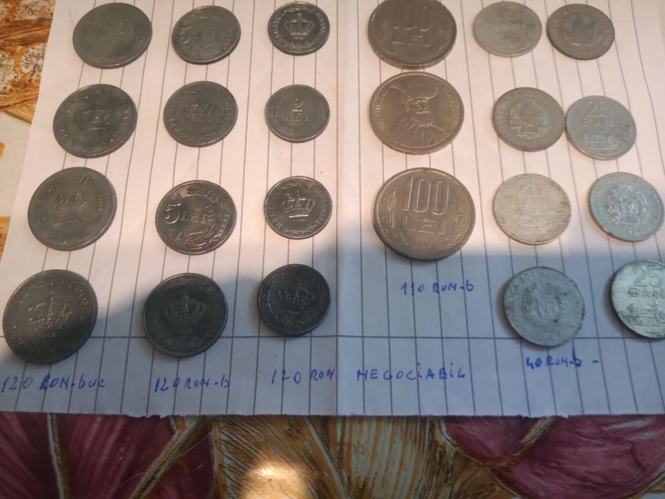 Vând sau schimb monede an 1941 regatul României și din țări străine