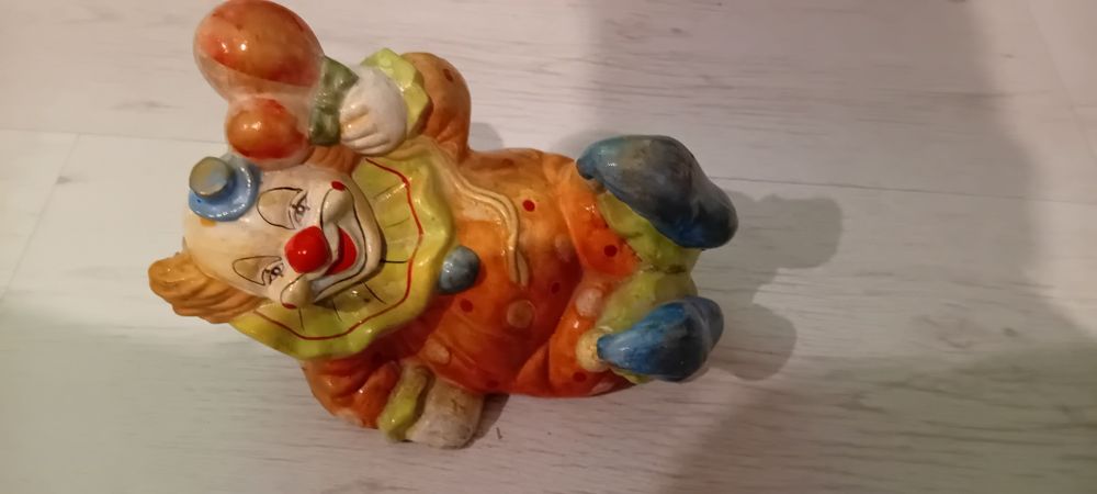 Pușculită ceramică clovn