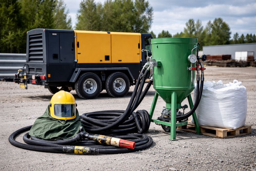 Sablare + Vopsire METAL | Mobil | Utilaje, Porți, Garduri