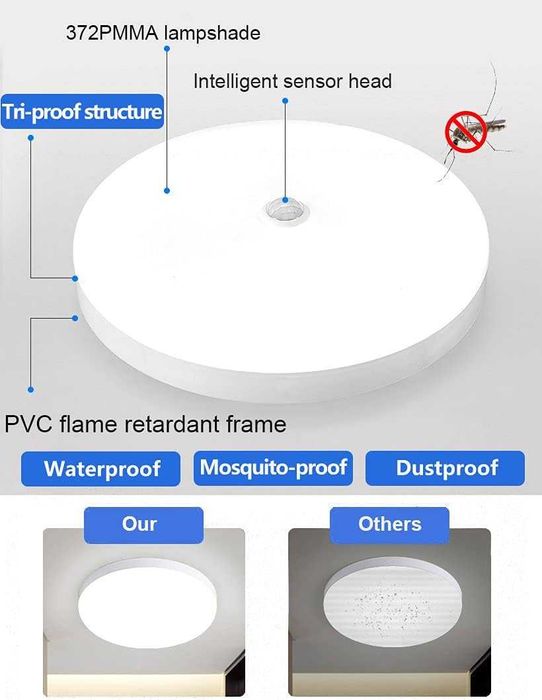 Aplica plafoniera led 9w