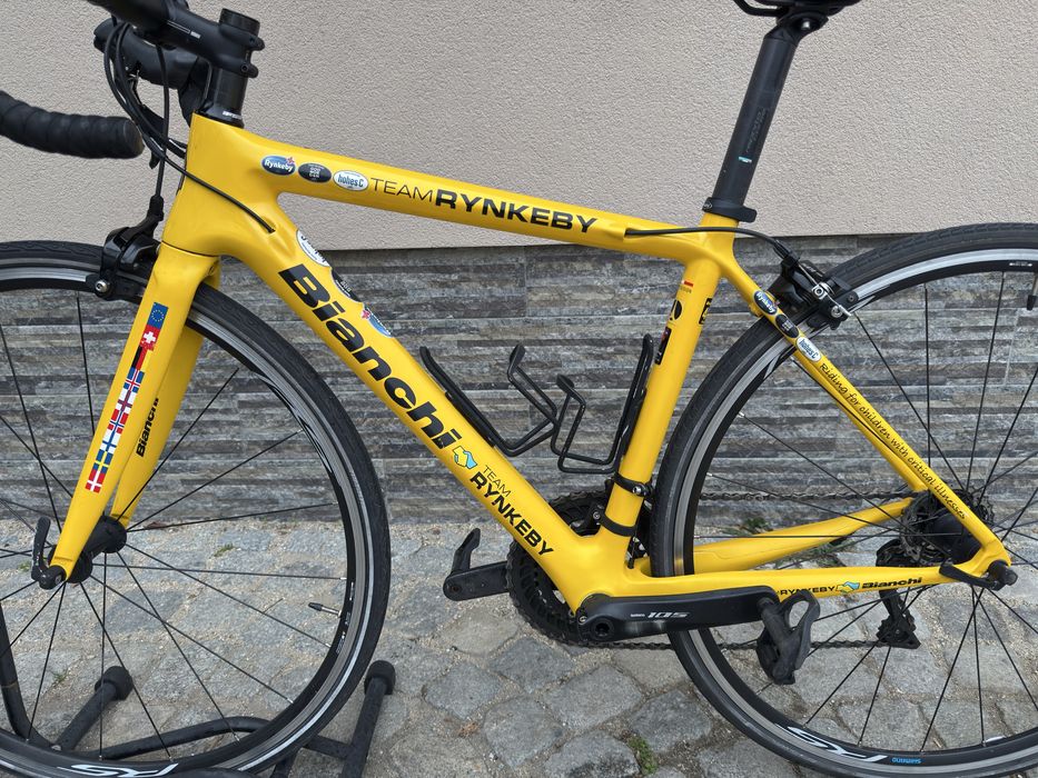 Шосейка Bianchi Team Rynkeby Carbon 105 размер: 28/48cm
