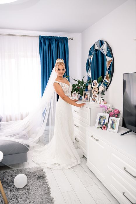 Rochita mireasa sirena  S model 2024