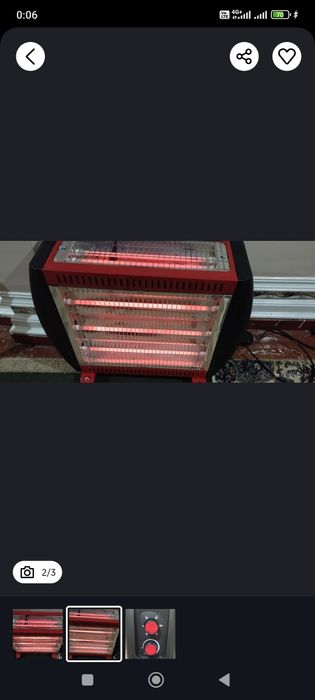 Обогревателлар сотилади, б/у.