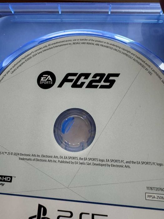 PS5 FC25 - без забележки
