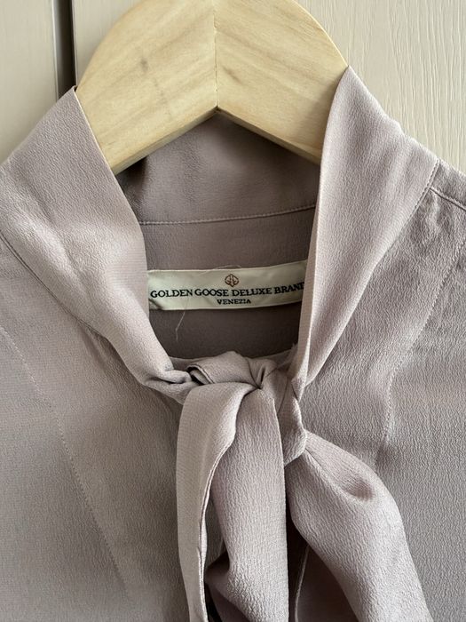 Копринена риза Golden Goose