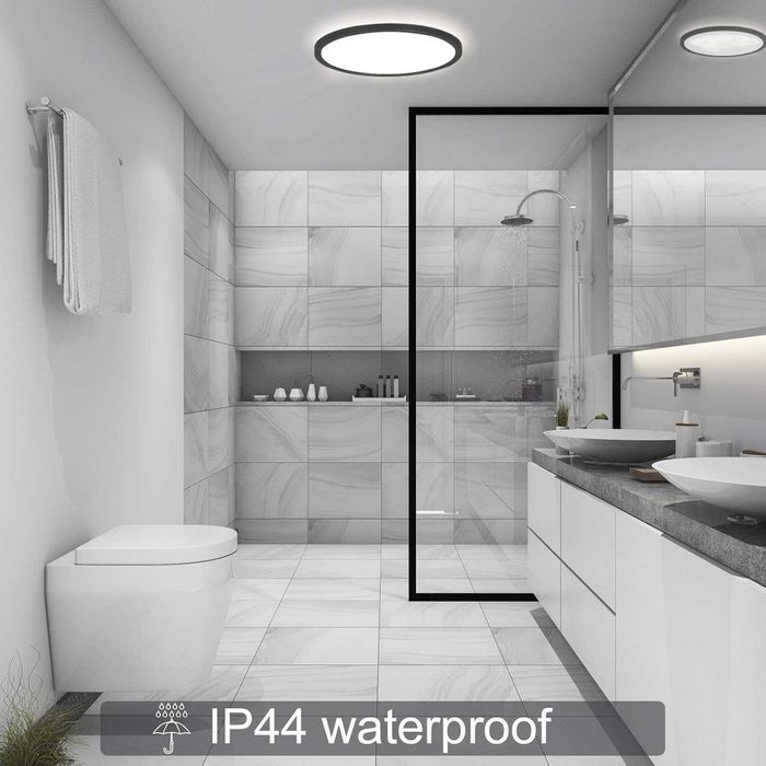 LED плафон за таван 18W Artbrite IP44 Ø29.5см лампа