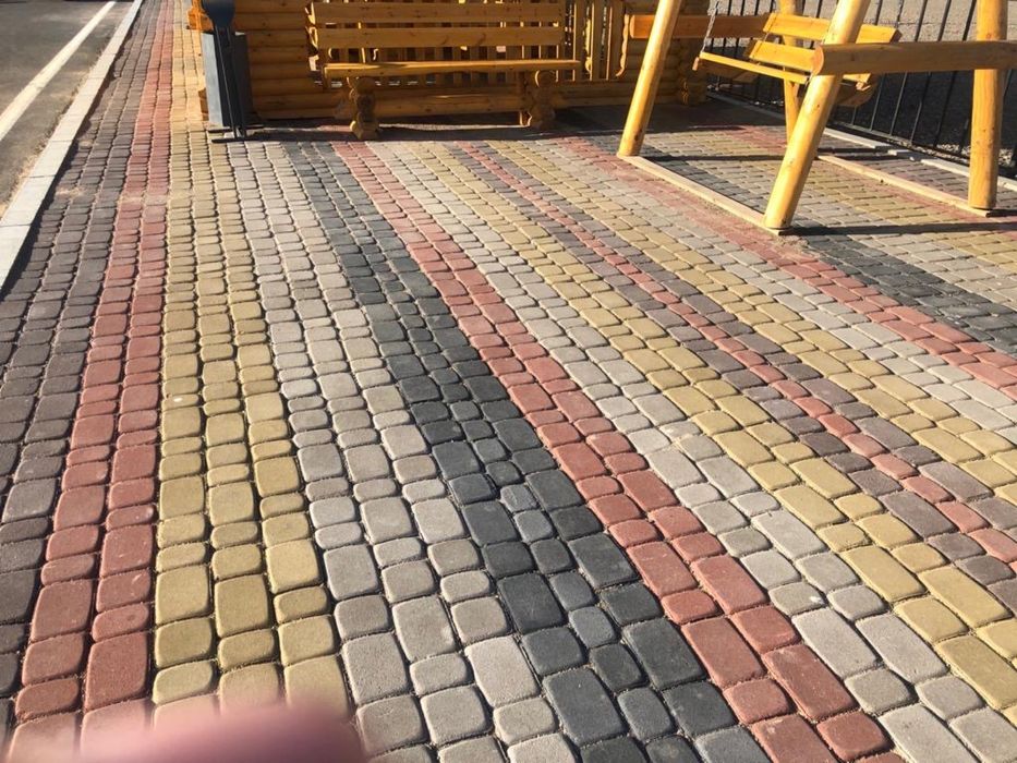 Тротуарная плитка, брусчатка