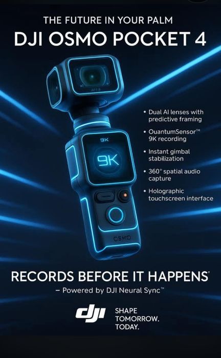 Dji Osmo Pocket 4 Creator Combo