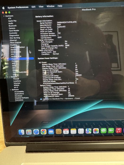 Vand MacBook Pro de 15,6 “ inch mid 2015