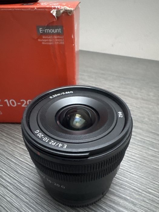 Obiectiv SONY 10-20mm F4 CA NOU