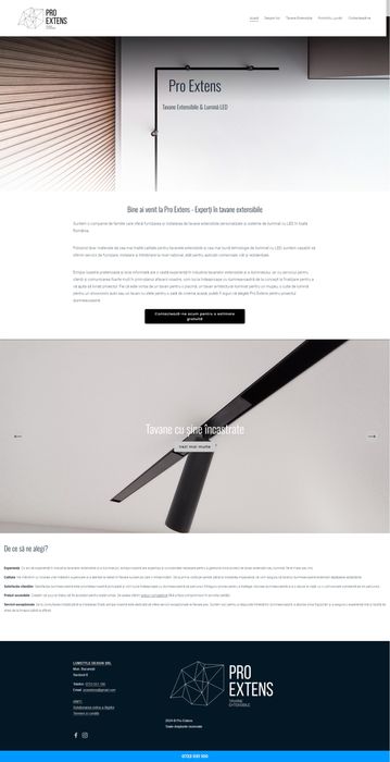 Creare site ieftin profesional - site constructii , prezentare , blog