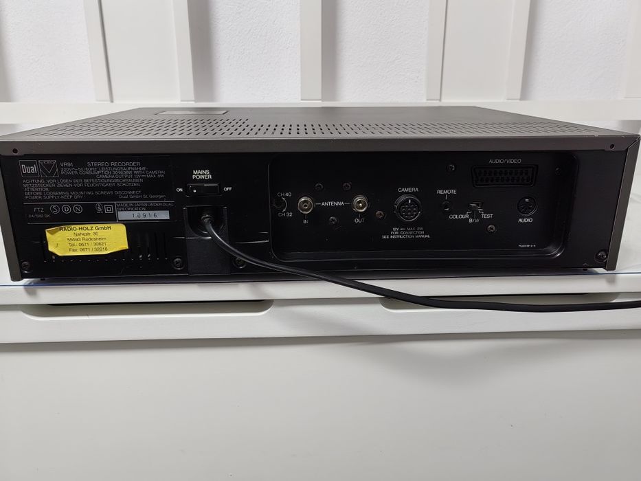 Video Dual, RARITATE, stereo recorder, Germania