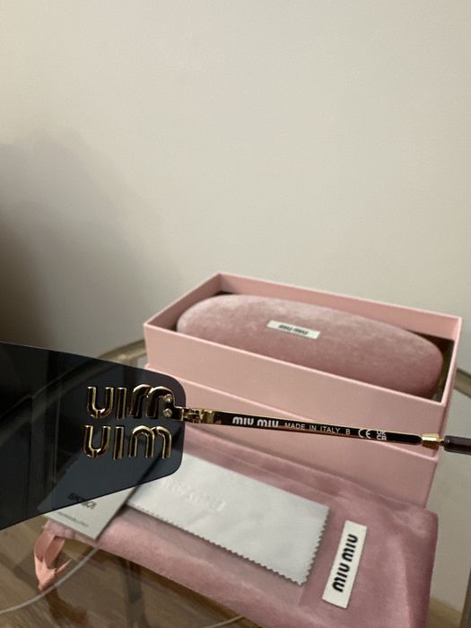 Ochelari noi miu miu , cu lentila negra , simplii si la moda