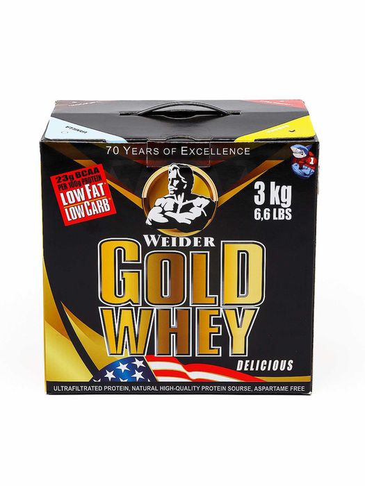 Протеин Gold Whey от Weider каждая порция 23 грамм протеина.