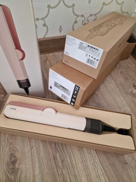 Dyson airstrait в розовом цвете