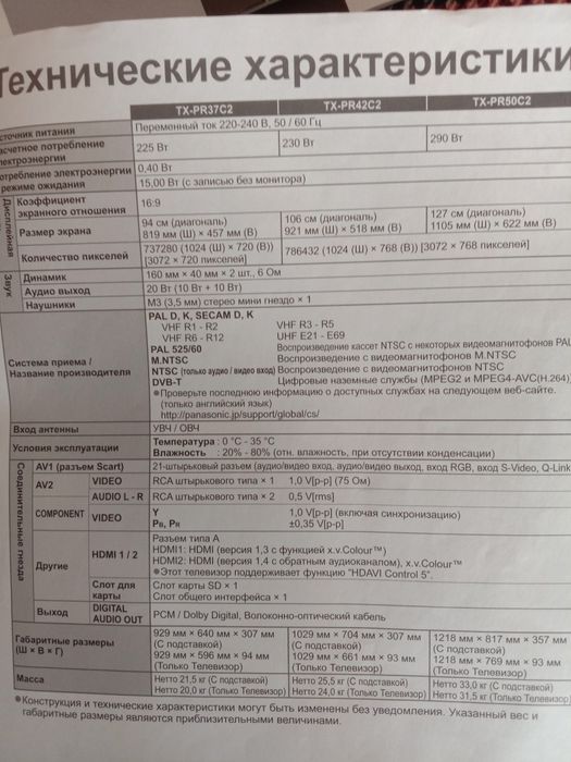 Плазменный телевизор