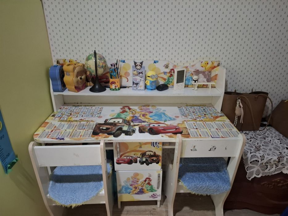 Детский парта на двоих м/ж