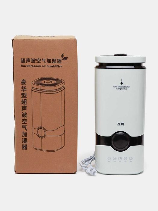Увлажнитель воздуха для дома, 4 л, многофункциональный ультразвуковой