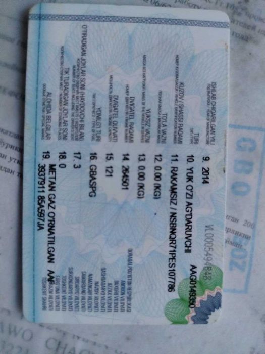 Isuzi sotiladi holati yaxshi qolgan malumotlar telefonda gaplashamiz