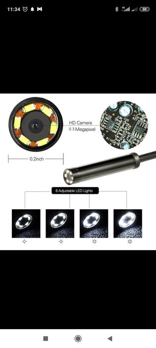 Эндоскоп новый .