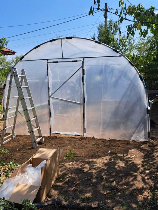 Solar din teava galvanizata Gratis sistem de picurare