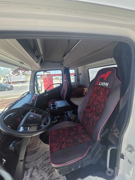 FAW JK6, 2 мостли, тентли фургон, метан, пробег 130 000 км, FULL.