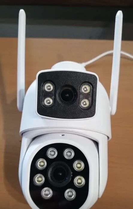 Двойна Wi Fi камера PTZ технология