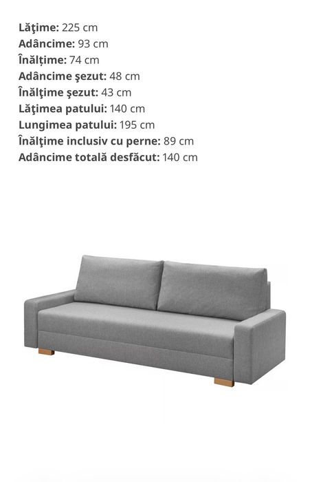 Canapea extensibila