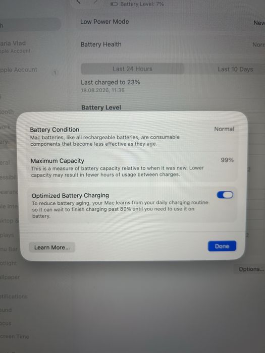 MacBook M2 13” cu garantie