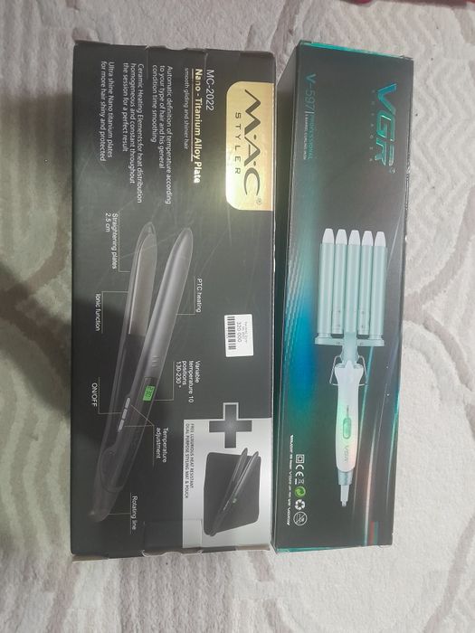 Утюжок мас  и плойка