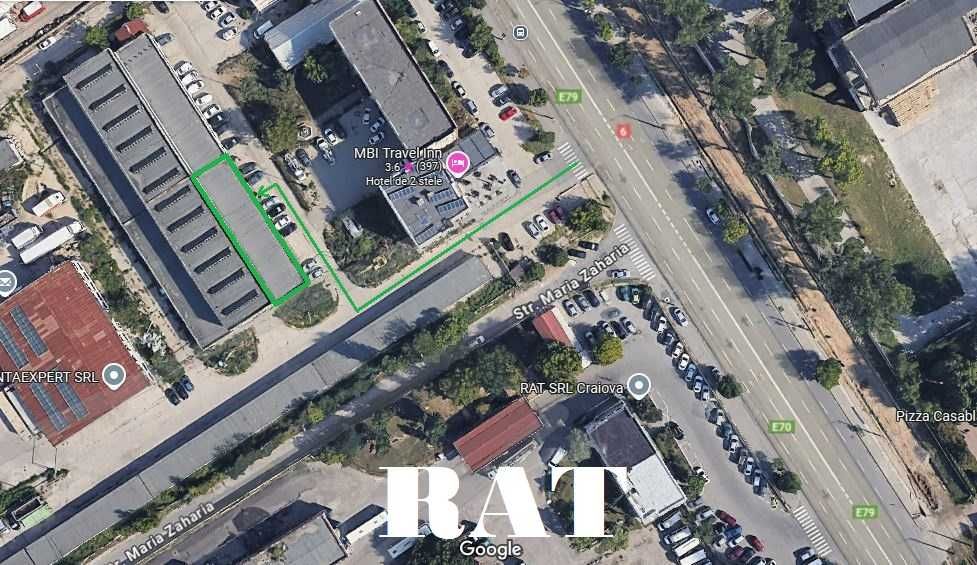 Proprietate industriala de inchirat 950 m2 Hala + Birouri