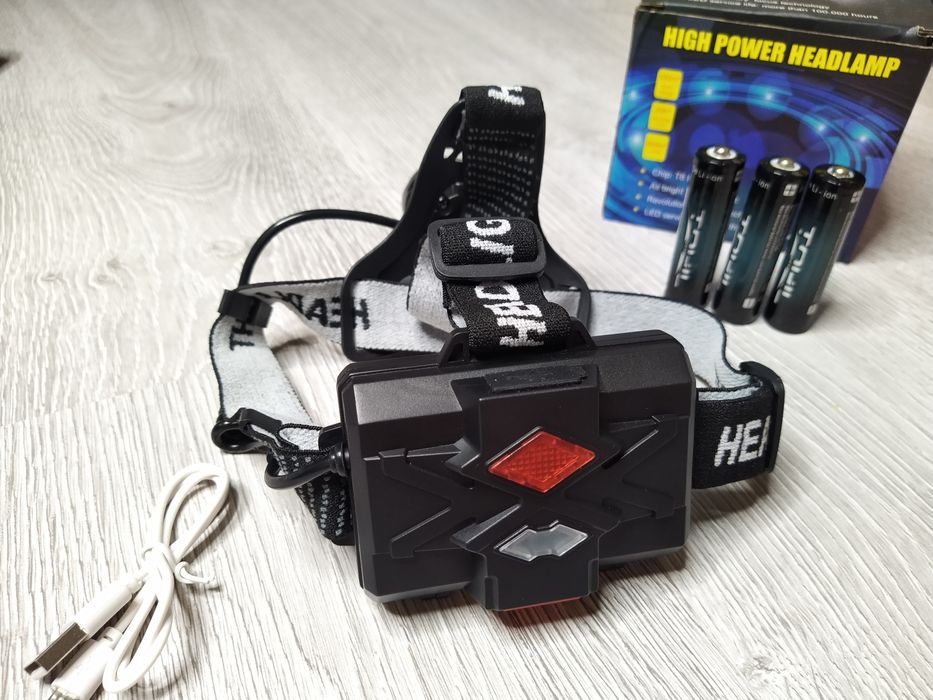 XHP160 - Cea mai puternica lanterna de cap cu LED 16 nuclee