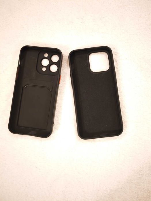 НОВИ два броя силиконови калъфи за iPhone 14 pro max