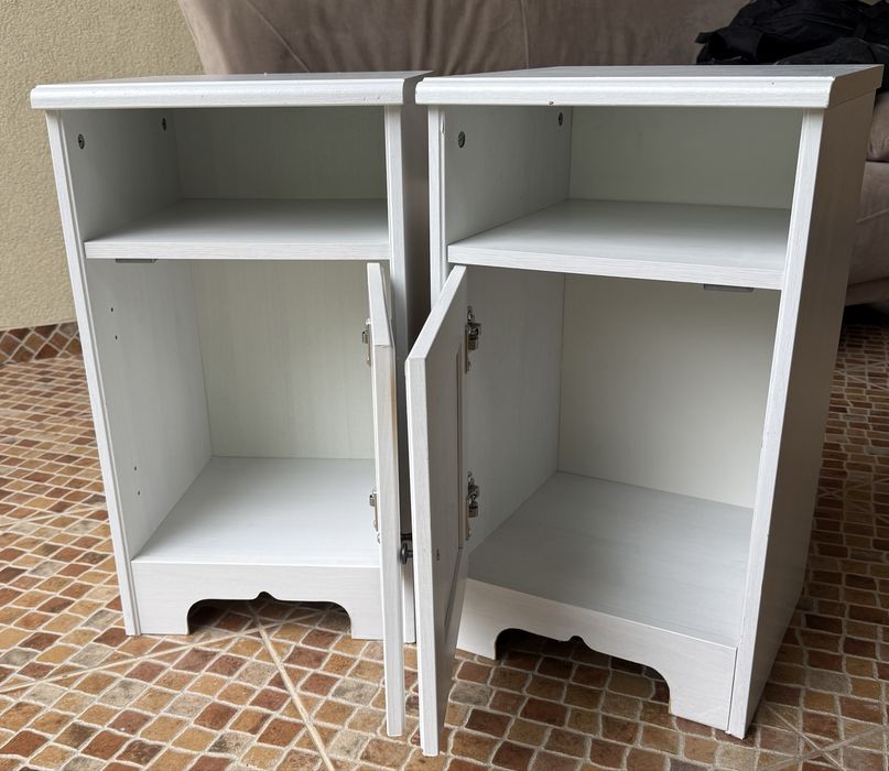 Set Noptiere IKEA din pal si melaminat