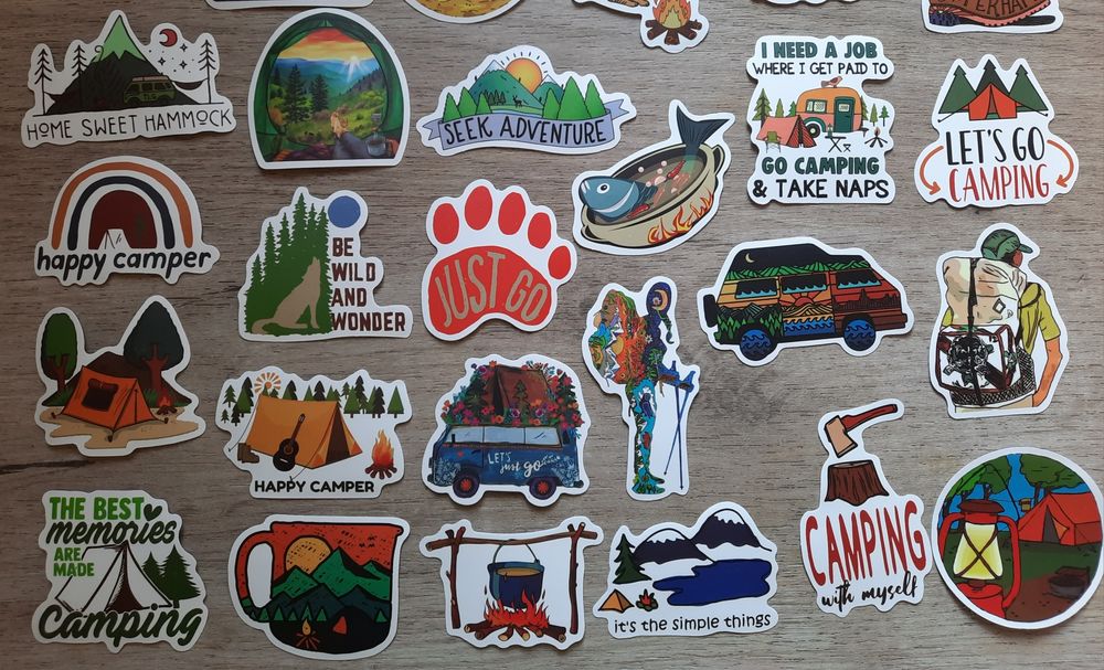 Велостикеры водонепроницаемые